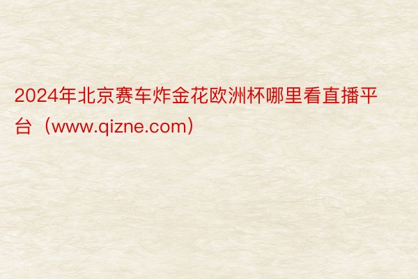 2024年北京赛车炸金花欧洲杯哪里看直播平台（www.qizne.com）