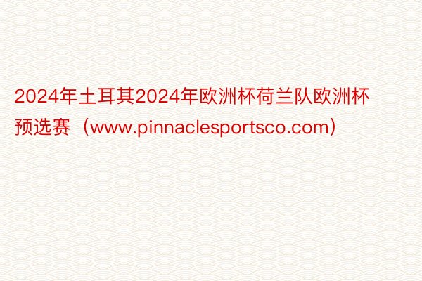 2024年土耳其2024年欧洲杯荷兰队欧洲杯预选赛（www.pinnaclesportsco.com